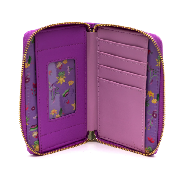 Loungefly™ Disney Princess - Tangled Stories 4” Faux Leather Zip-Around Wallet