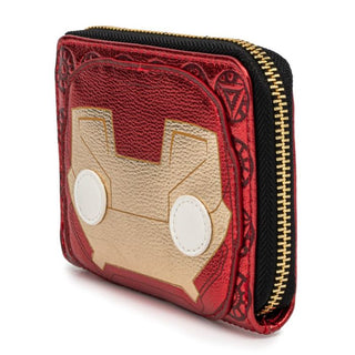Loungefly™ Iron Man - Iron Man Cosplay 5” Faux Leather Zip-Around Wallet