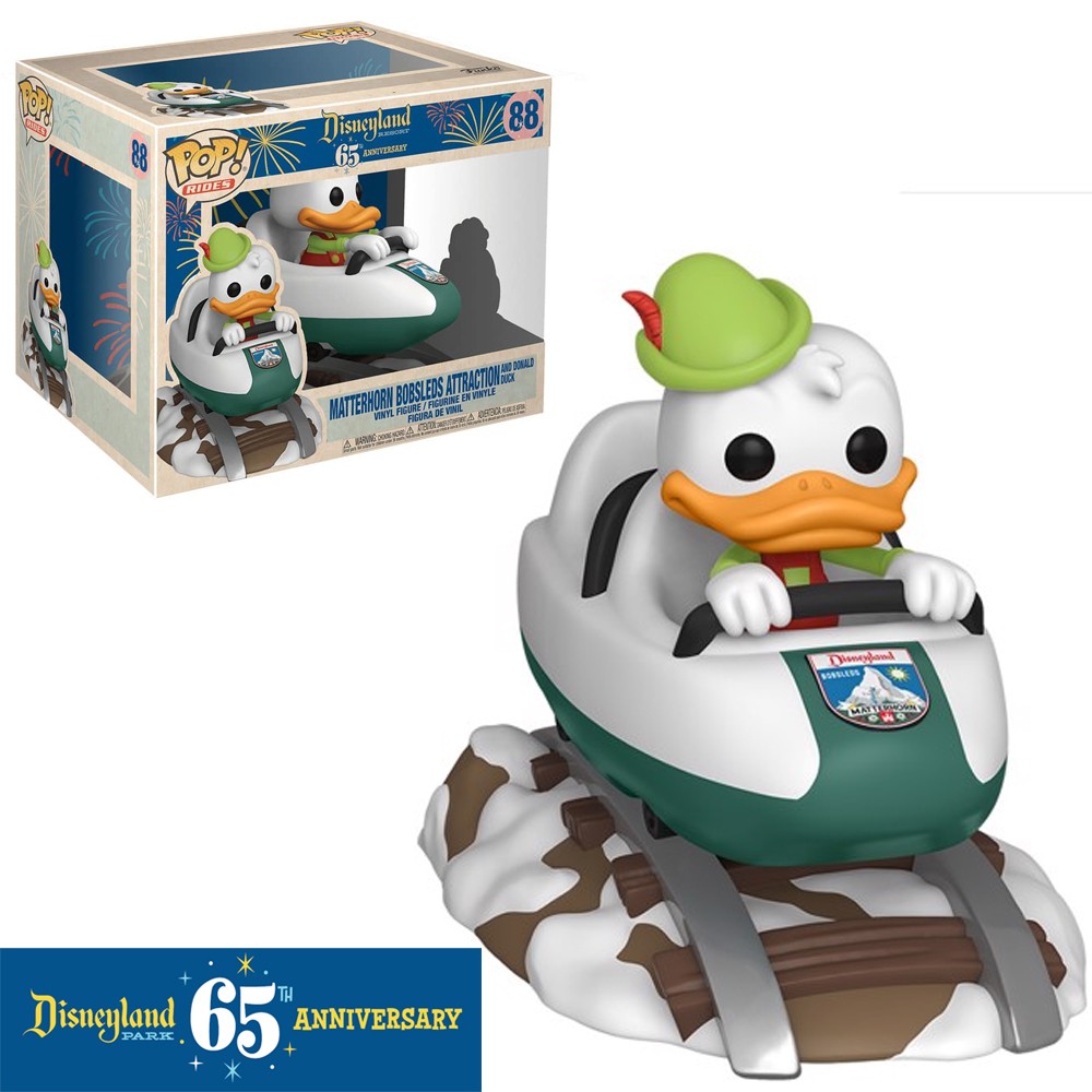 Disneyland 65th Anniversary - Donald on Matterhorn Pop! Ride #88 - 0