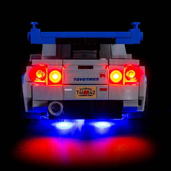 Speed Champions Nissan Skyline GT-R (R34) #76917 Light Kit